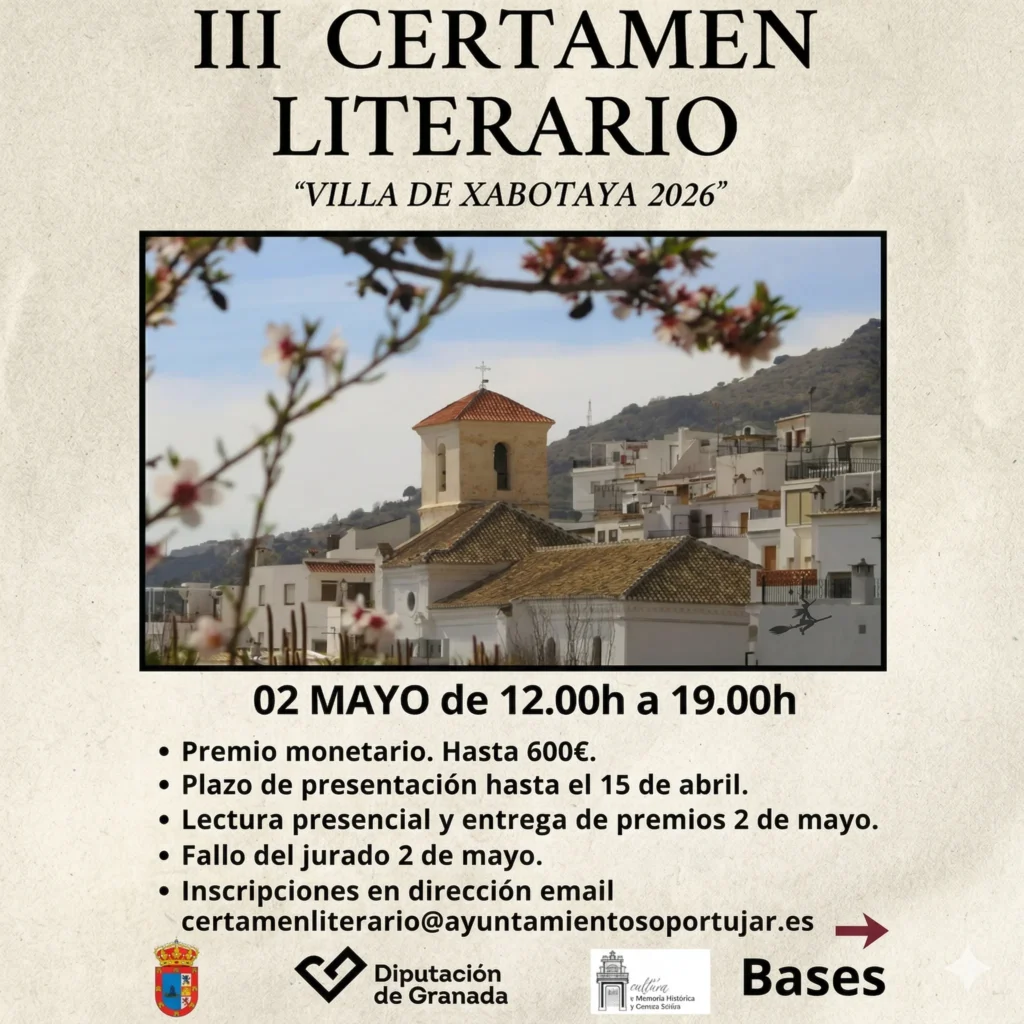 Certamen Literario Soportújar 2026