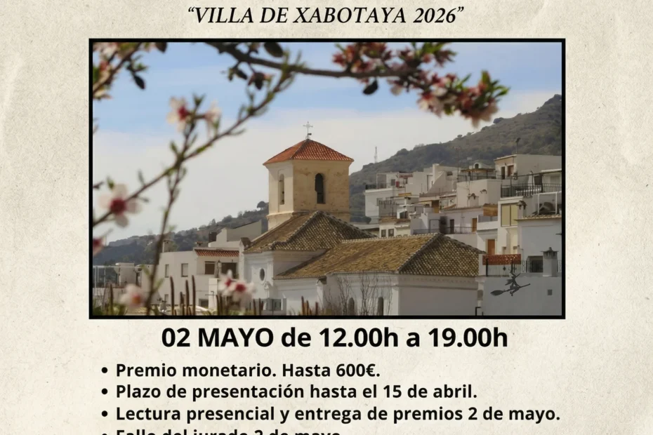 Certamen Literario Soportújar 2026