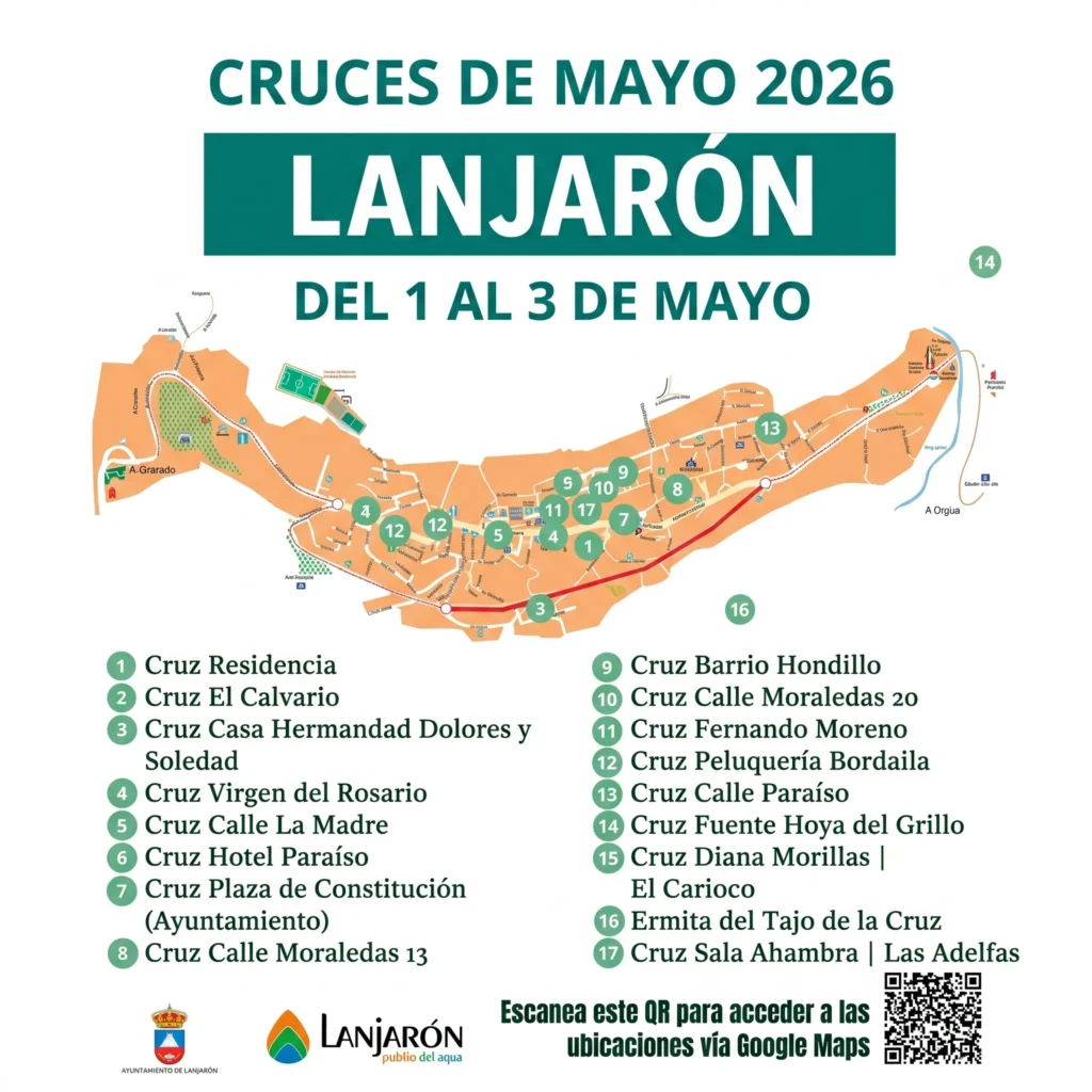 Cruces de Mayo en Lanjarón 2026