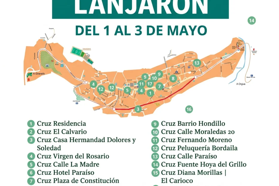 Cruces de Mayo en Lanjarón 2026