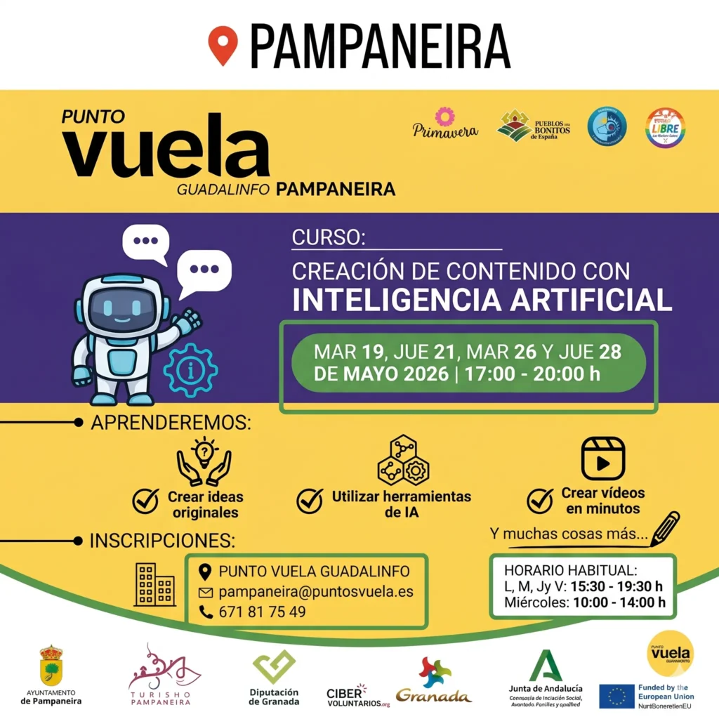 Curso Inteligencia Artificial Pampaneira