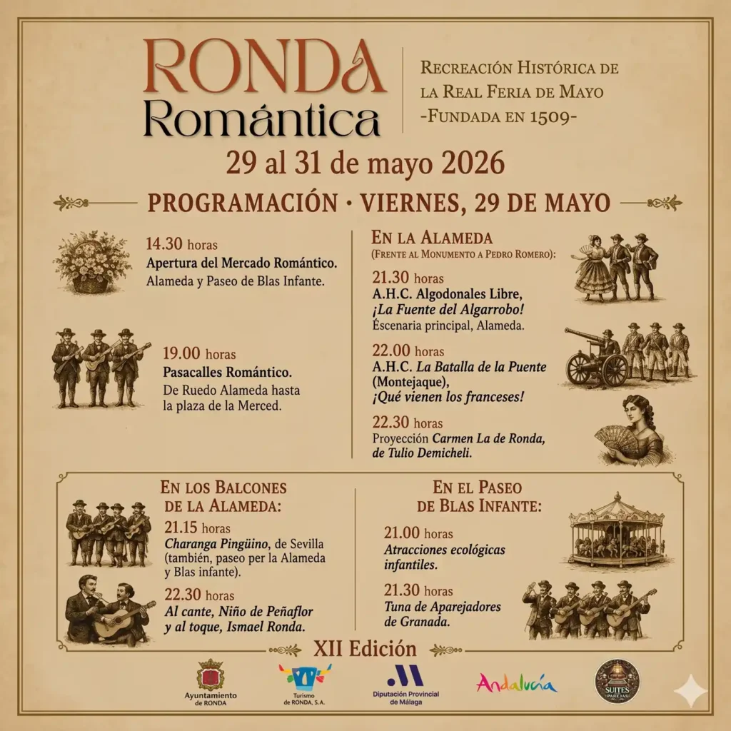 Ronda Romántica 2026 viernes