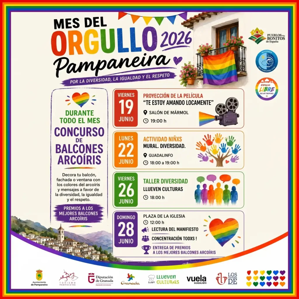Mes del Orgullo 2026 Pampaneira