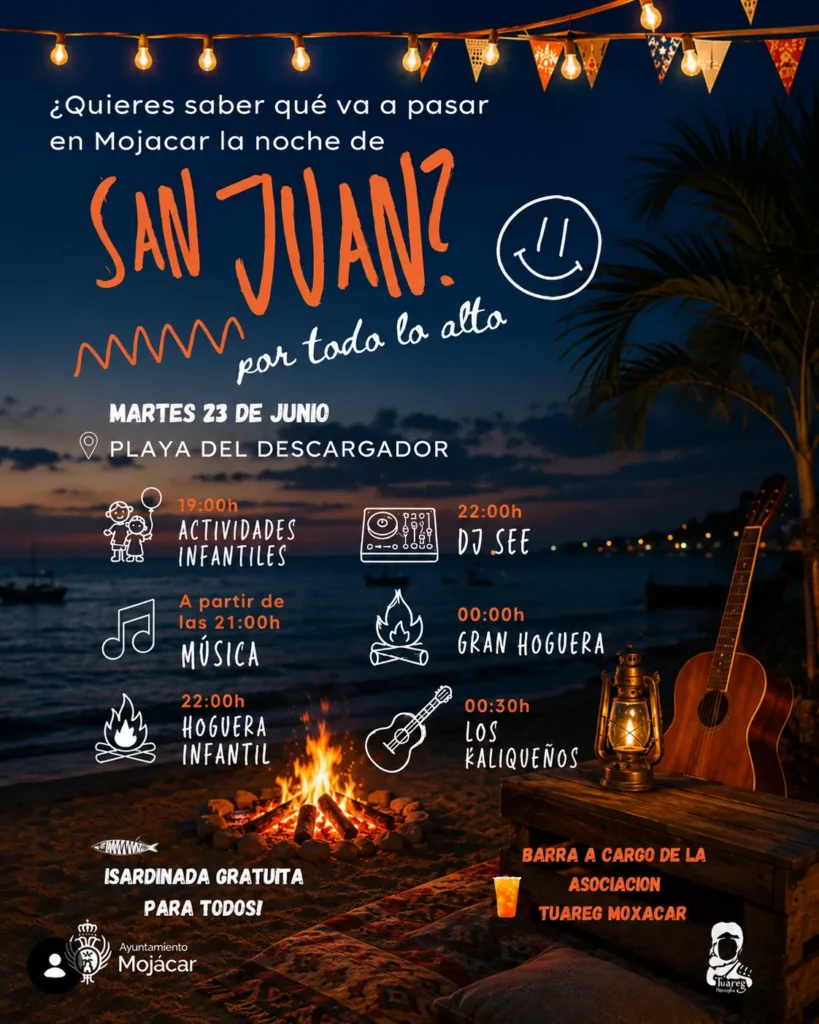 Noche de San Juan Mojácar 2026