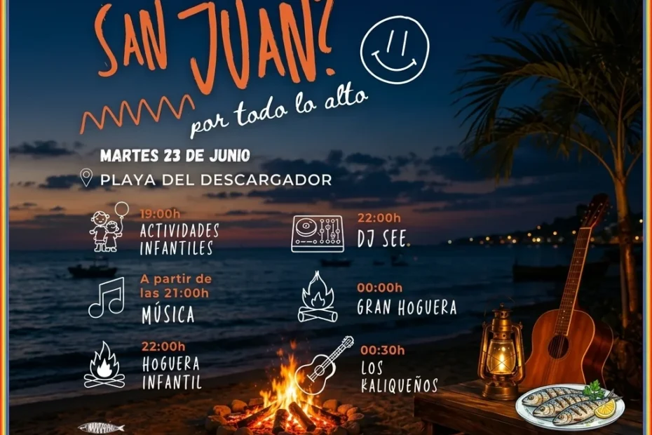 Noche de San Juan Mojácar 2026