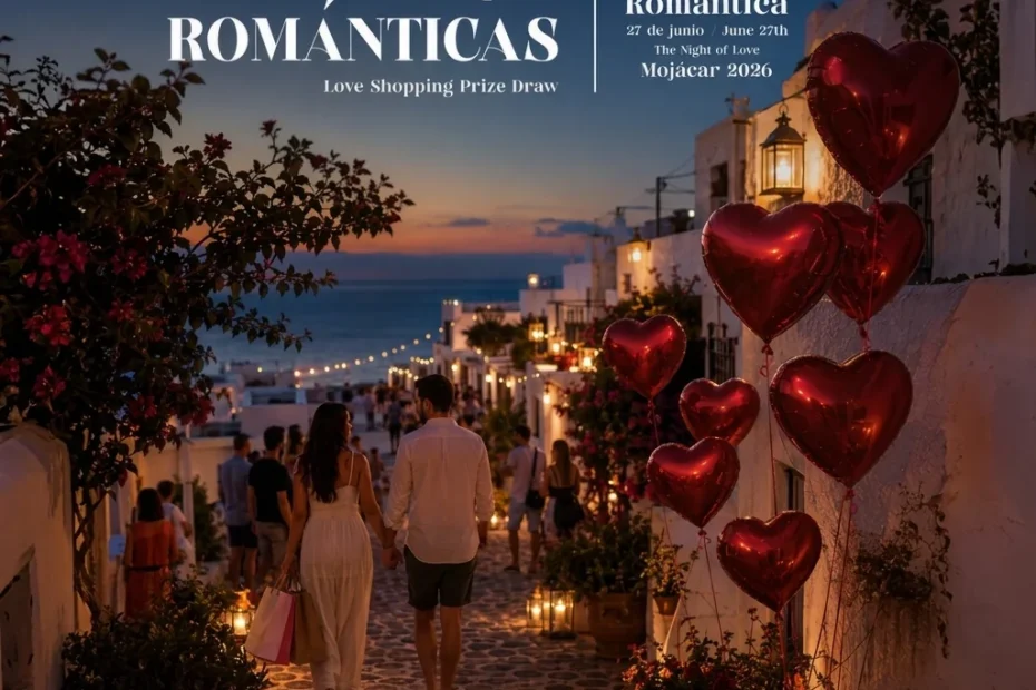 Sorteo compras románticas Mojácar 2026