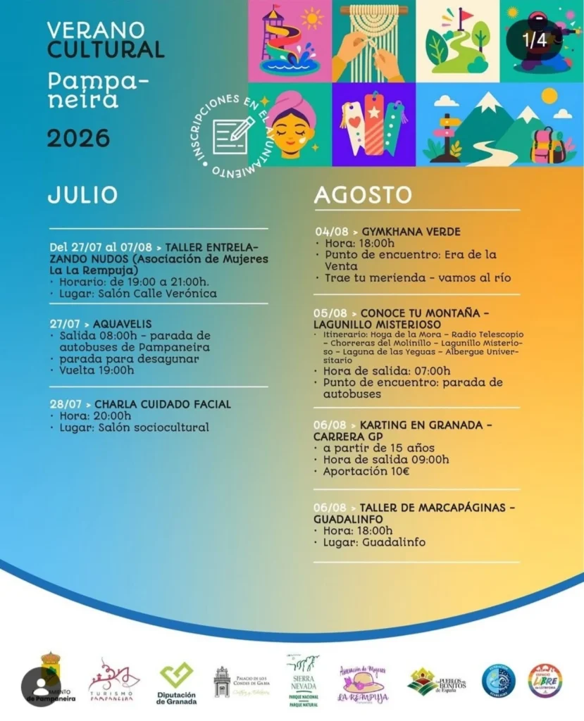 Verano Cultural Pampaneira 2026