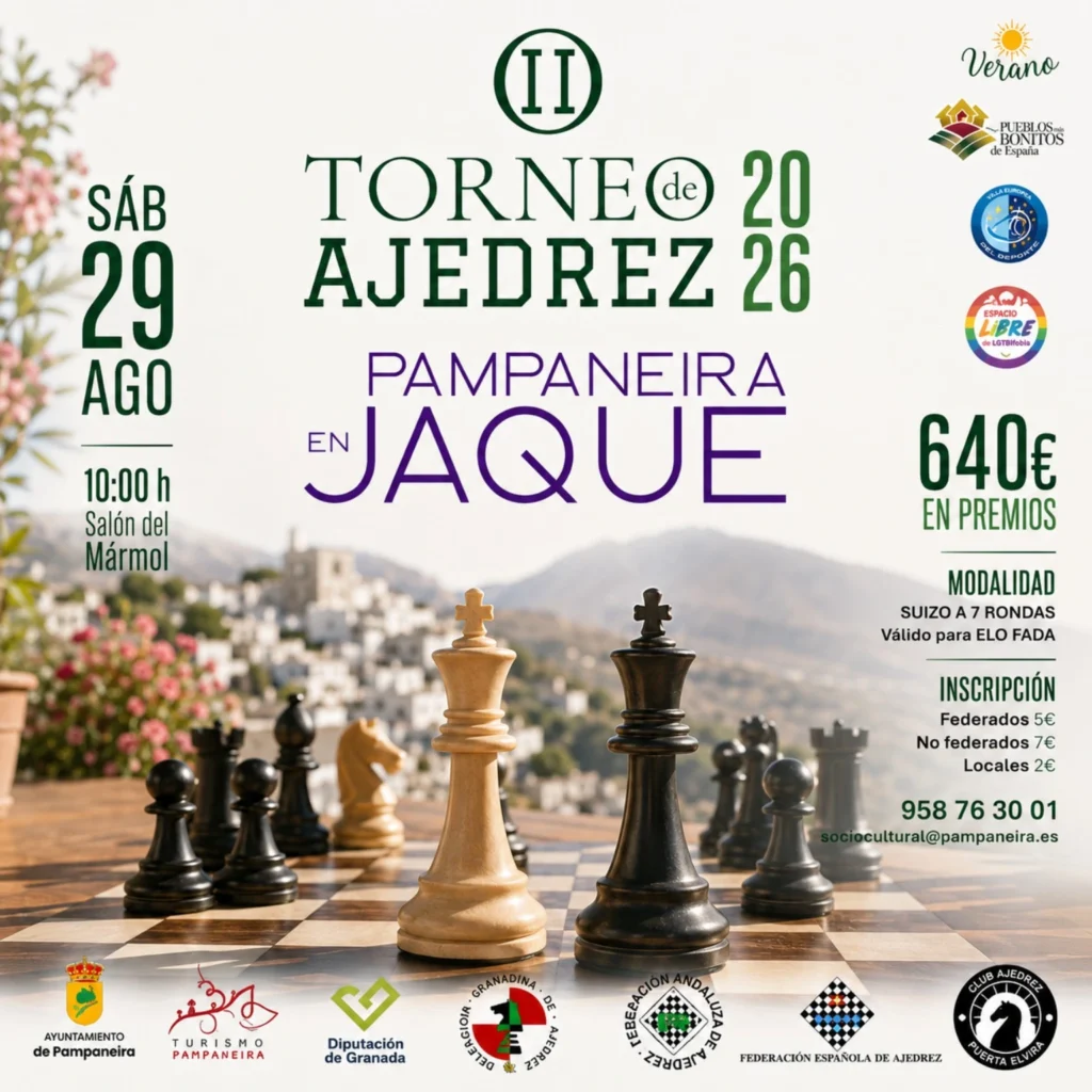 II Torneo de Ajedrez Pampaneira 2026