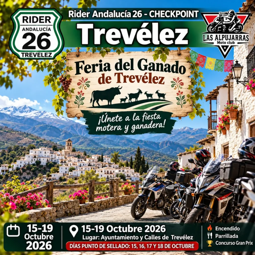 Feria del Ganado de Trevélez 2026 y Rider Andalucía
